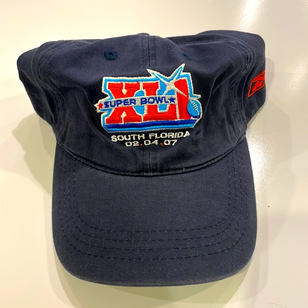 Vintage NFL Films Super Bowl XLI Hat | February 4, 2007 | Miami